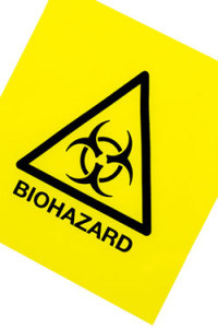 biohazard waste containers