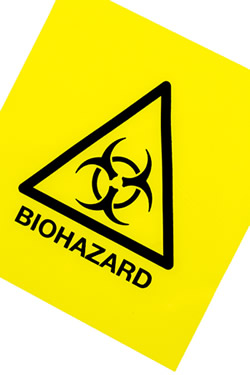 biohazard waste 