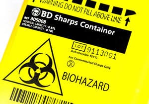 bio-hazardous waste