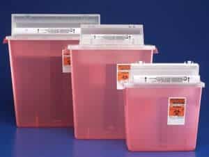 Medical waste containers