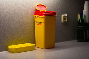 biohazard containers, medical waste management